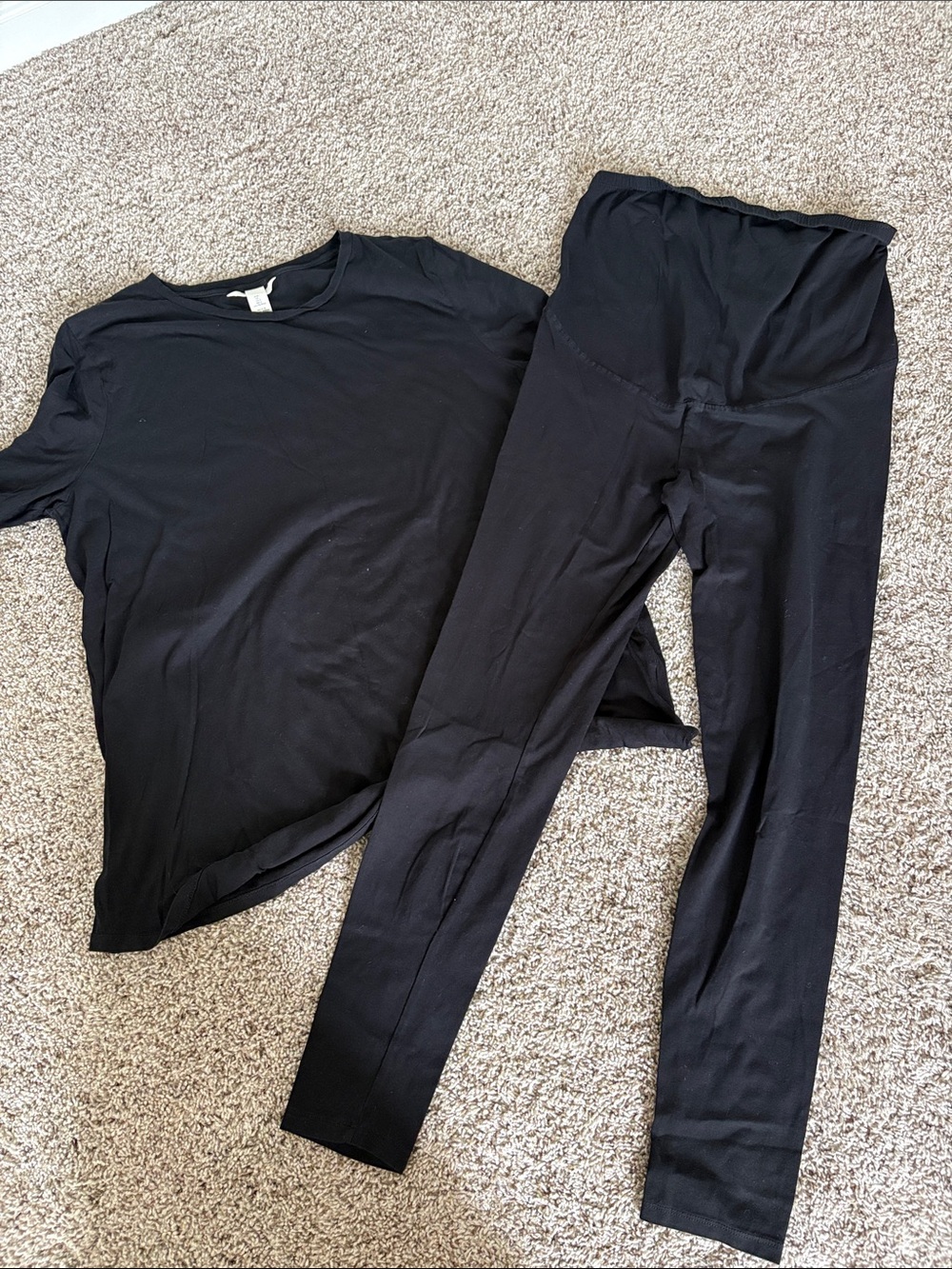 $5💕 H&M Black Maternity Lounge Set